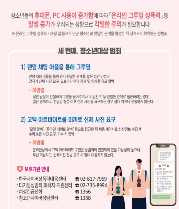 비대면 상담 및 신고접수 방법 안내